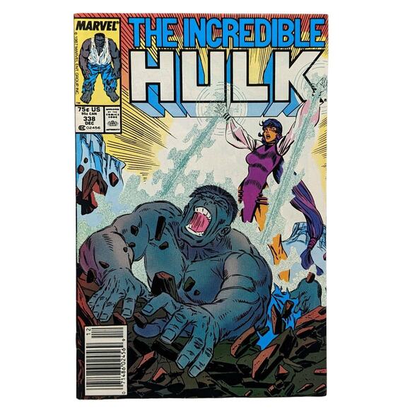 Incredible Hulk (Vol 2) #338 - VF (Marvel, 1987) Newsstand Edition - Picture 1 of 4